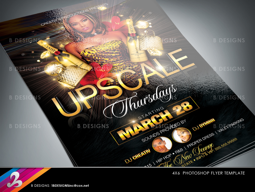 Upscale Party Flyer Template