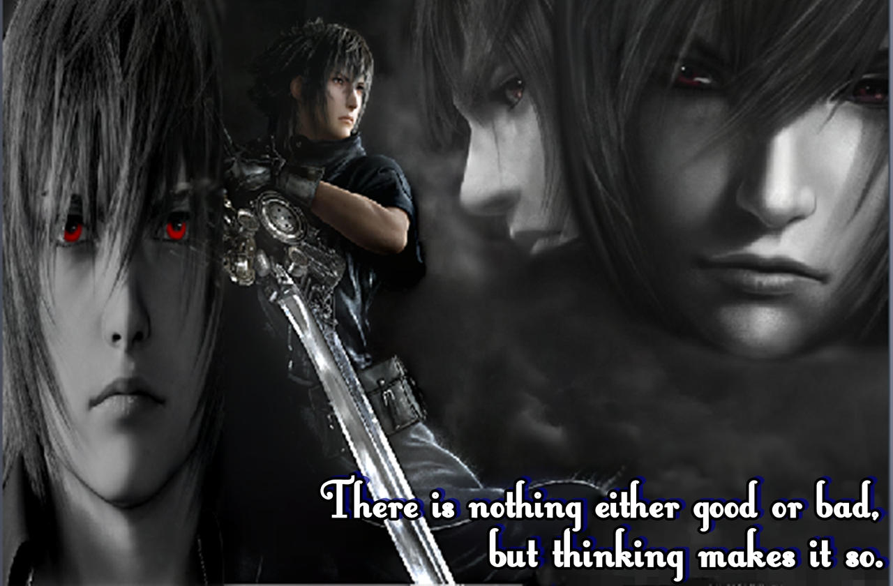 Noctis wallpaper (with red eyes)