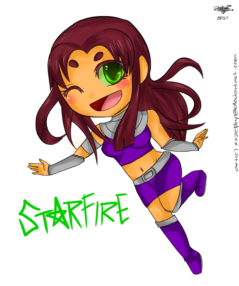 Starfire Chibi