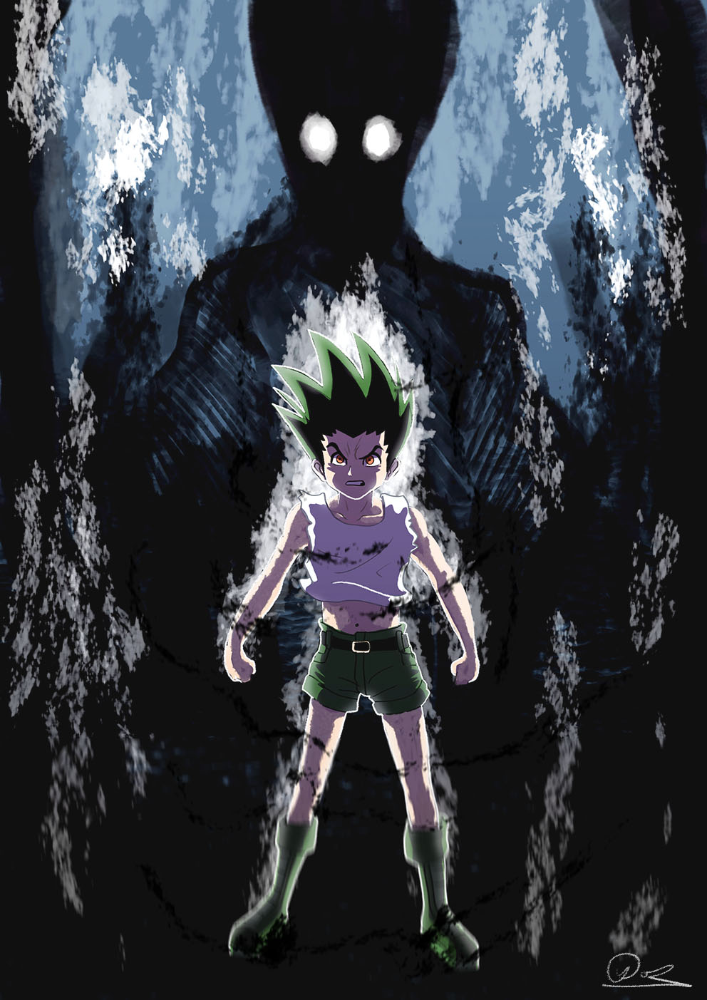 Gon Raging Ova Gon's Rage by Gashu-Monsata on DeviantArt