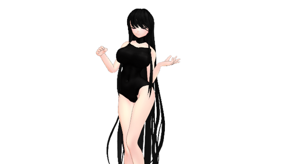 [MMD]OC Erie WIP