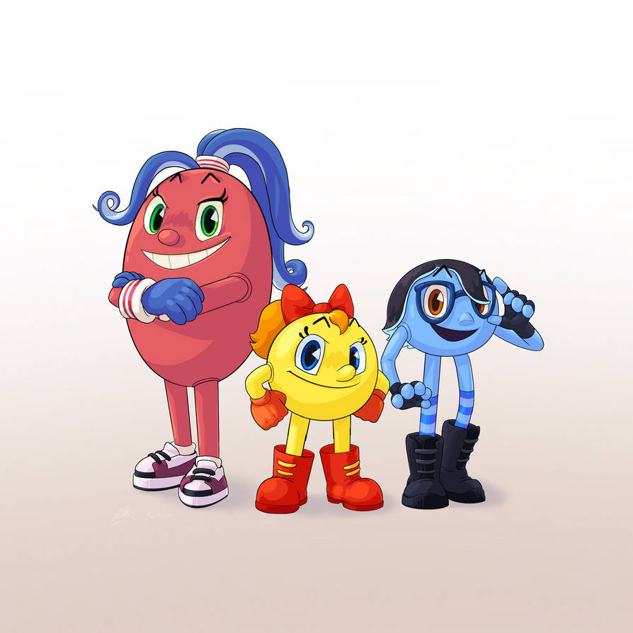 Pac-Woman by Toad-Moss on DeviantArt