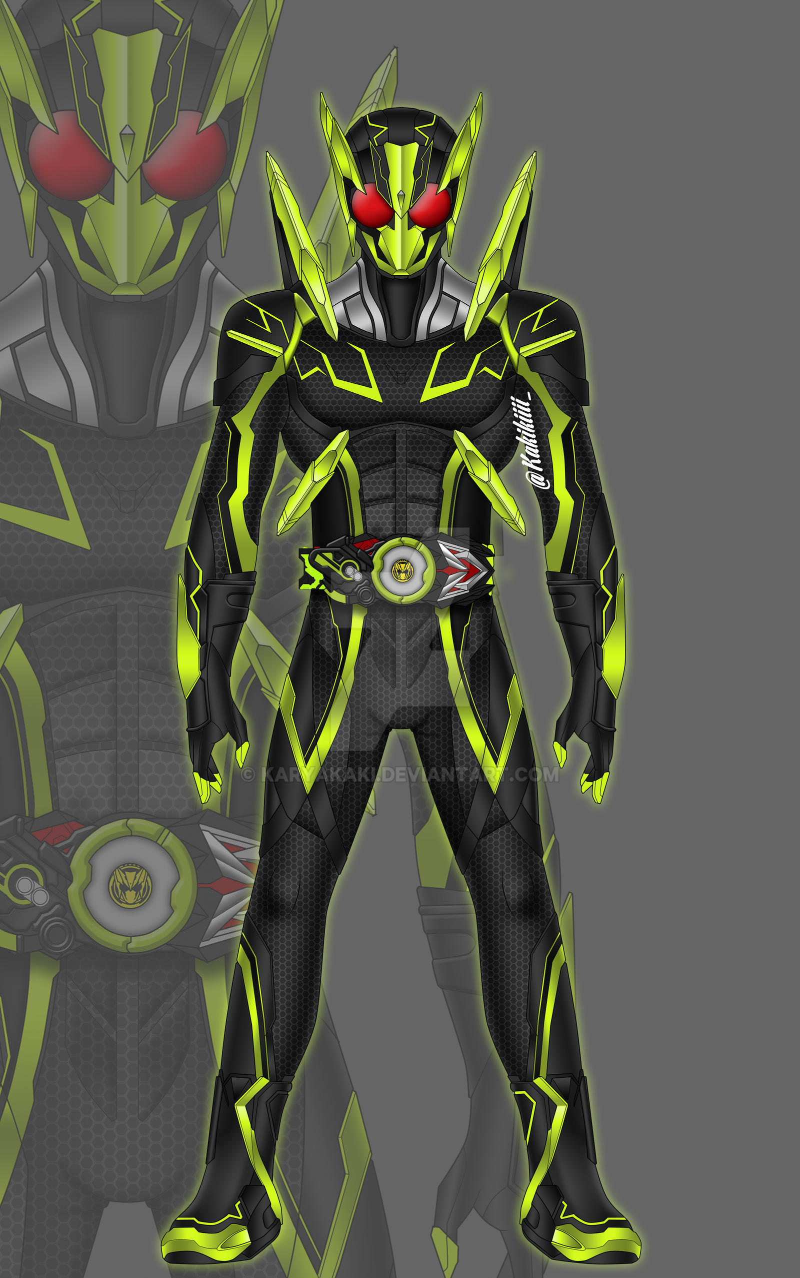Masked Rider Hopper Kamen Rider Zero-One - Shining Hopper by karyakaki on DeviantArt