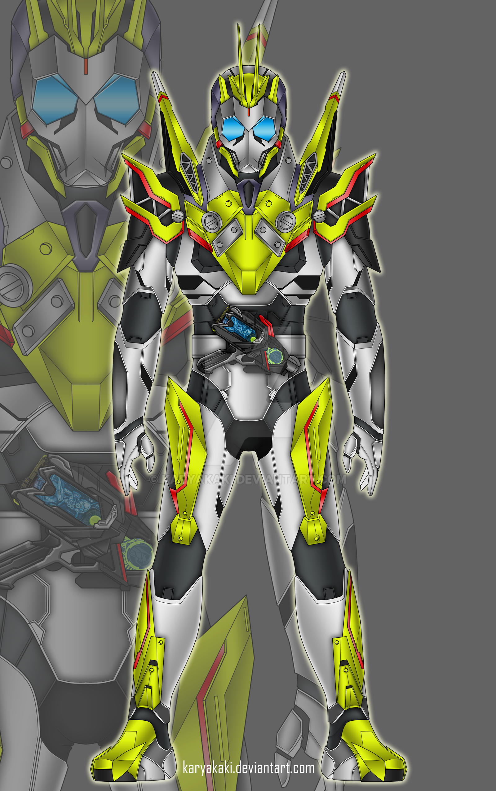 Comm : Kamen Rider Raider - Rising Hopper by karyakaki on DeviantArt