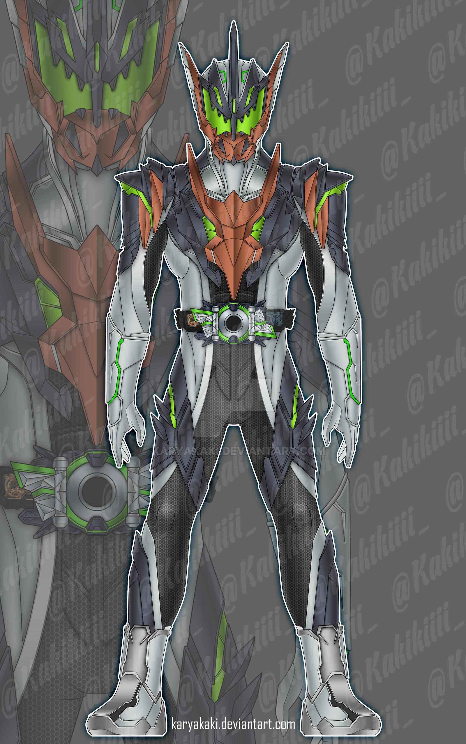 Comm : Kamen Rider Zero by karyakaki on DeviantArt