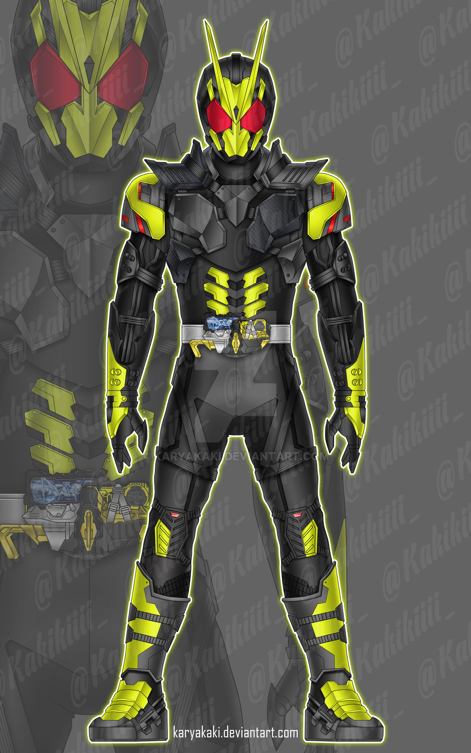 Masked Rider Hopper Kamen Rider Zero Zero One - Rising Hopper by karyakaki on DeviantArt