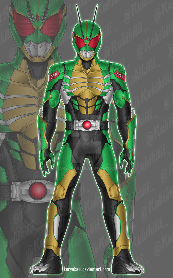 Comms : Another Rider Shin by karyakaki on DeviantArt