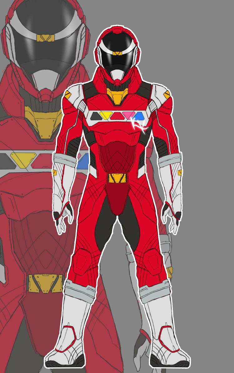 Astro Rancher Astro Ranger Type Red by karyakaki on DeviantArt