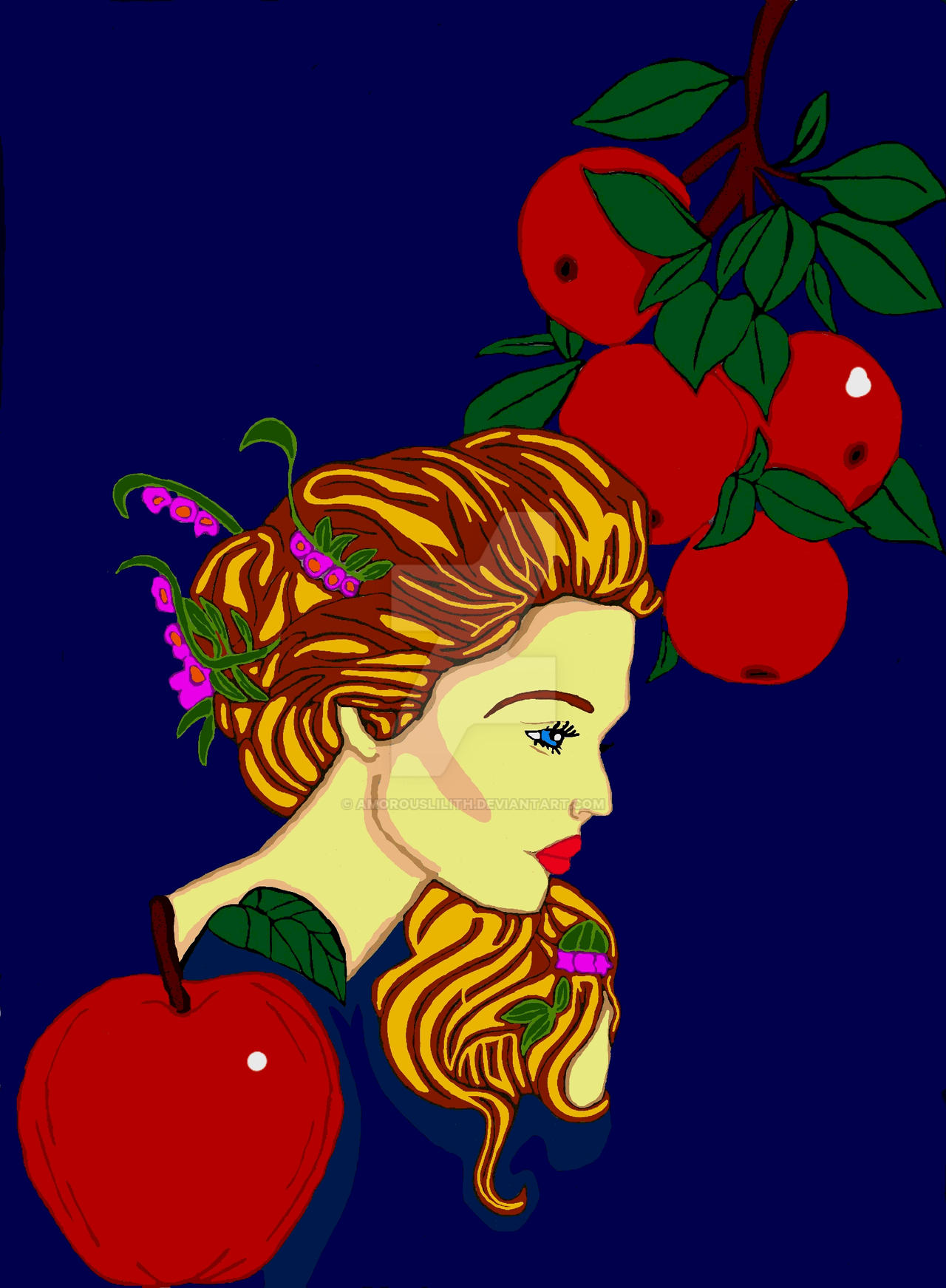 Idunn Grows Her Apples by AmorousLilith on DeviantArt Idunn Grows Her Apples by AmorousLilith on DeviantArt