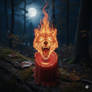 Fire Spirit of the Wolf