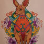 Kangaroo in the Feild