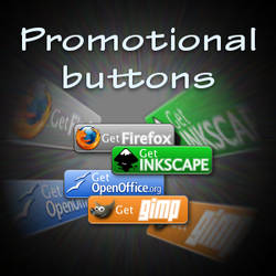 Promotional buttons