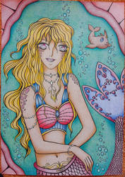 Mermaid of the Deep Blue Sea 01