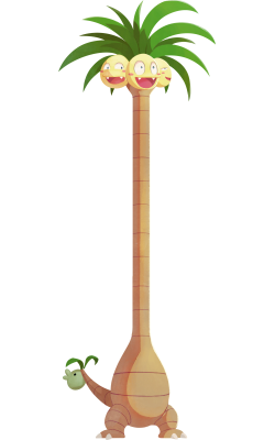 Alolan Exeggutor by Olivasmark on DeviantArt