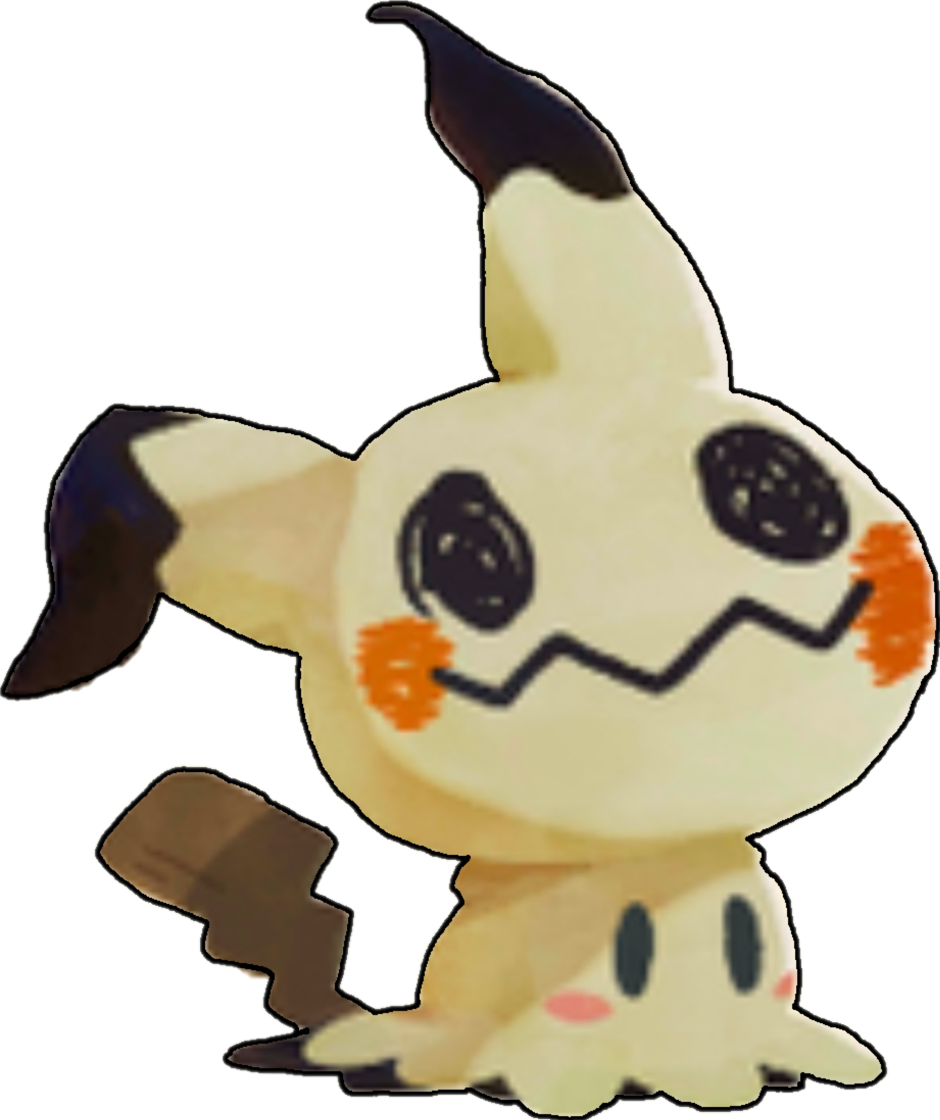 Mimikyu - Cartoon Clipart, transparent png image