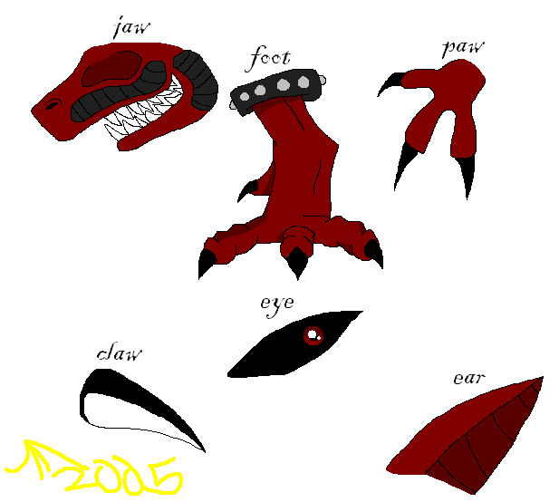 Drake's body parts by Goldendragonsakura on DeviantArt