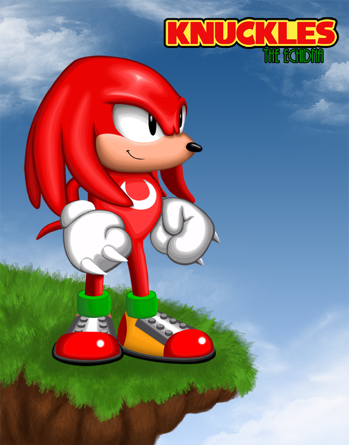 Knuckles HD by SillyJonna on DeviantArt