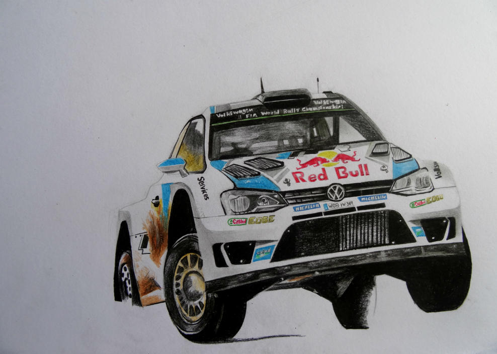 Drawing About Rally Work in progresss..pencil colour drawing rally car by Neveramez on ...