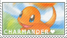 004-1 Charmander Stamp by Pokestamps