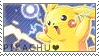 025-4 Pikachu Stamp by Pokestamps