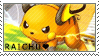 026-1 Raichu Stamp by Pokestamps