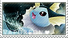 134-3 Vaporeon Stamp by Pokestamps