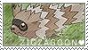 263-3 Zigzagoon Stamp by Pokestamps