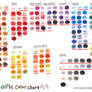 Copic Color Chart: 2010