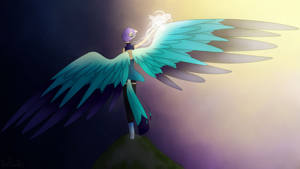 Wind Spirit ~Speedpaint~ by WingedHeart151 on DeviantArt
