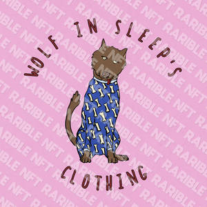 wolf in sleep's clothing RARIBLE nft thumbnail