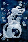 Jellyfish Mermaid by reneenault