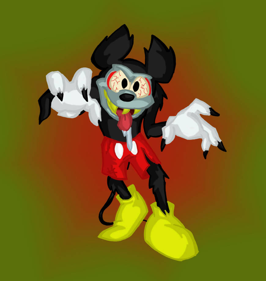 Disordered Mickey Runaway Brain Mickey by Jonny-Aleksey on DeviantArt