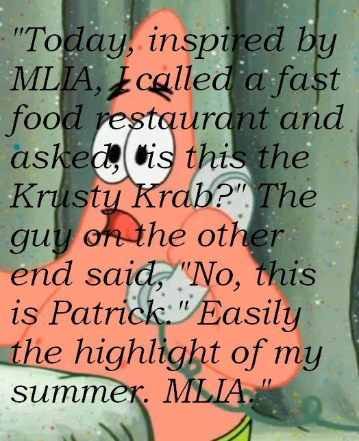 MLIA - Patrick