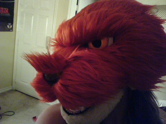 Red XIII Mask Progress