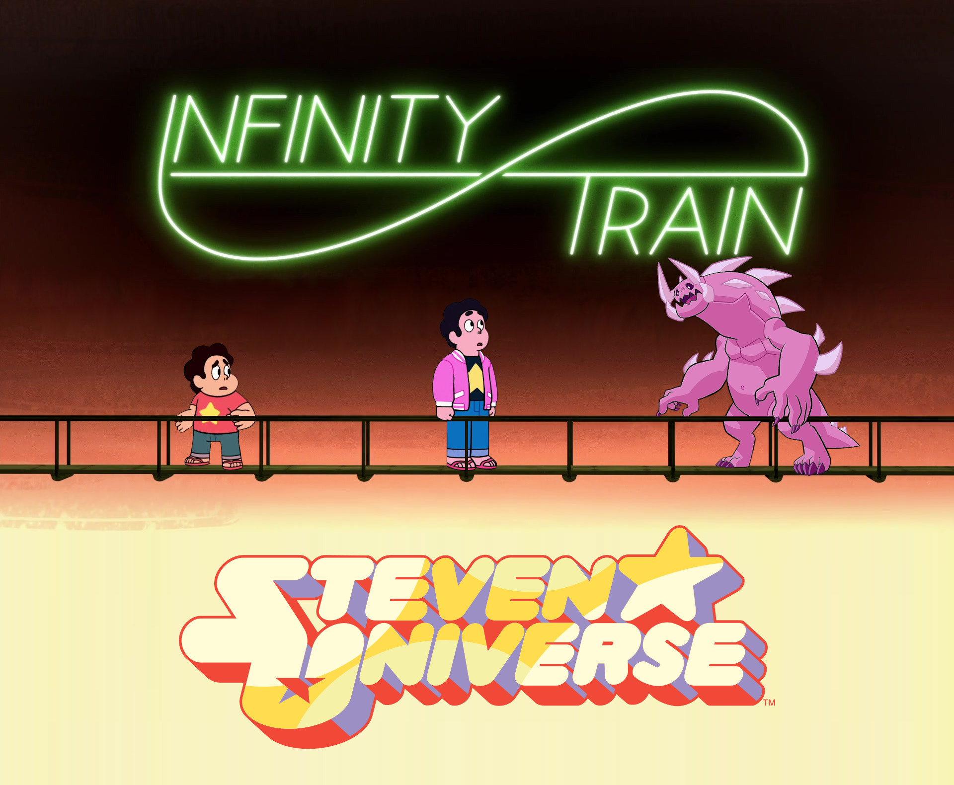 Steven Universe goes to the Infinity Train by ardouronerous on DeviantArt