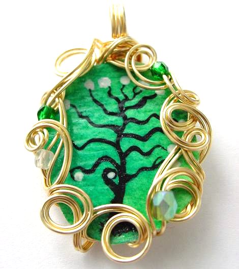 Twilit Forest Pendant no. 3