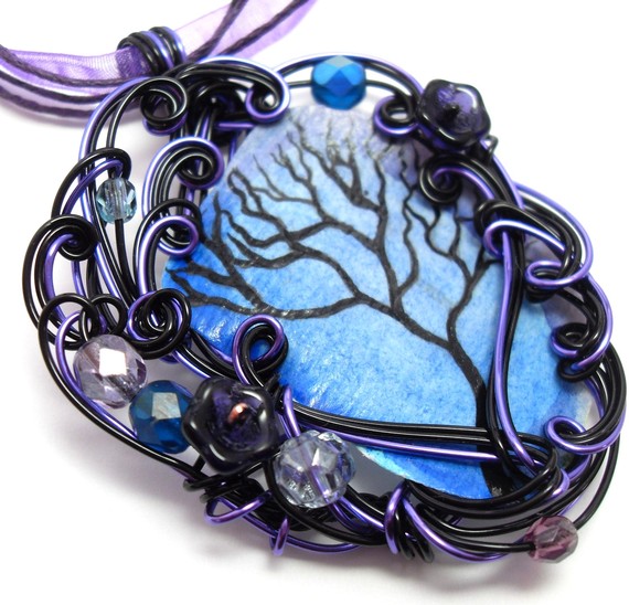 Twilight Forest Pendant no. 21