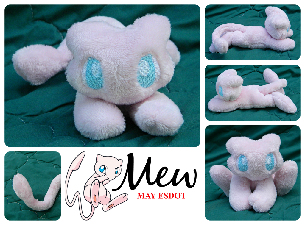 Scrap Mew Miniature Legendary Pokemon Plush By Mayesdot On Deviantart Scrap Mew Miniature Legendary Pokemon Plush By Mayesdot On Deviantart