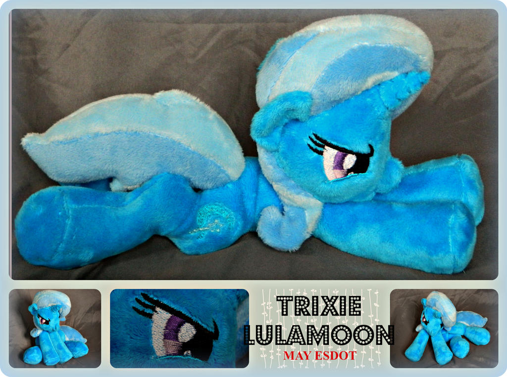 MLP Inspired Trixie Lulamoon Baby Beanie Plush