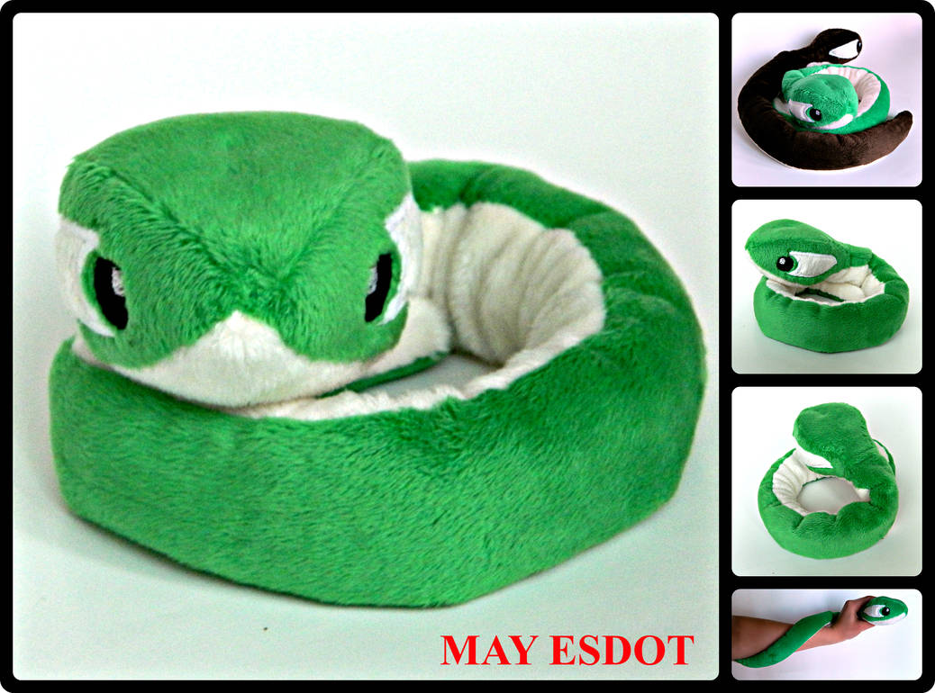 Custom Python Snake Plush Beanie by MayEsdot on DeviantArt