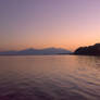Sunset over Chiemsee
