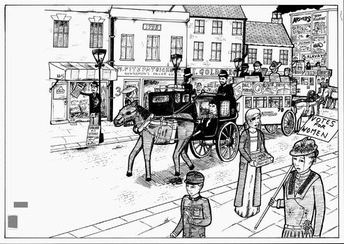 Edwardian Street Scene