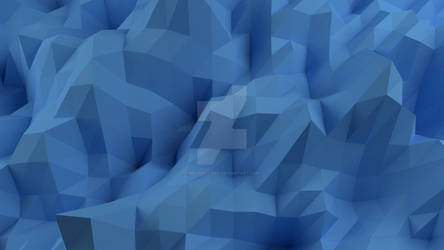 Blender Practice Abstract low poly background