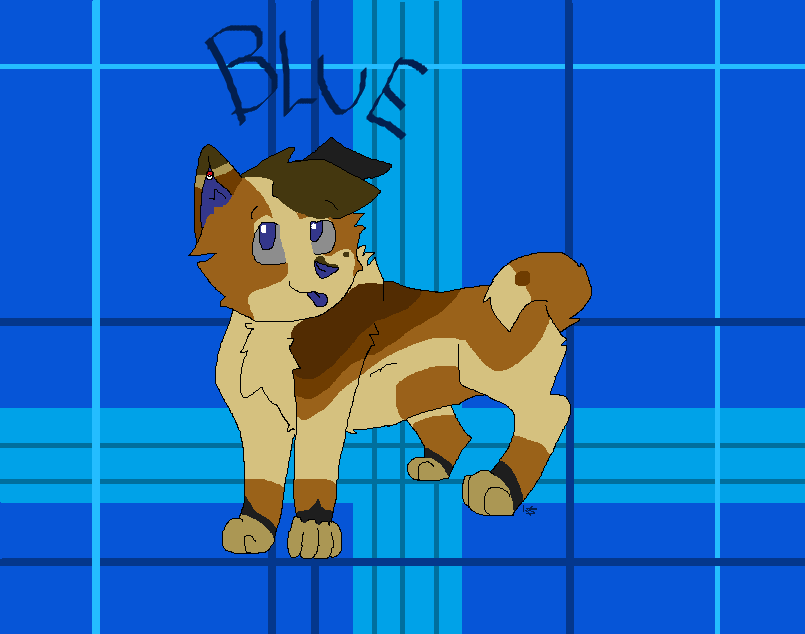 Blue Fan Art :3 by patriicks-hat on DeviantArt