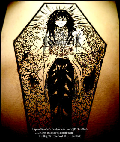 Death Ink Deviantart -Death- #23 Inktober by EliTanDark on DeviantArt