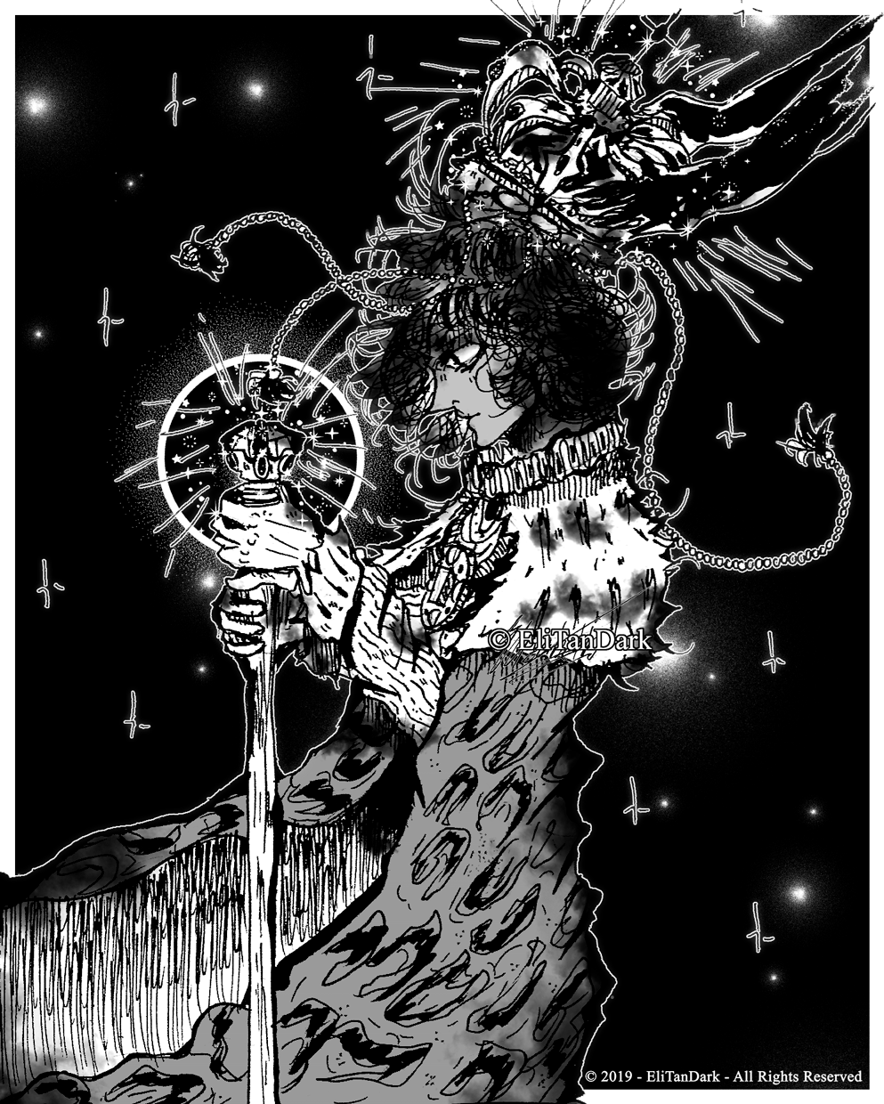 #1 King / Rey (Inktober 2019) by EliTanDark on DeviantArt