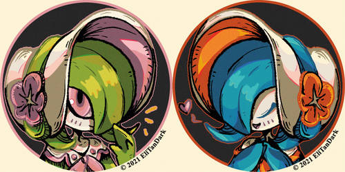 Pokemon Unite - Gardevoir and Shiny Gardevoir