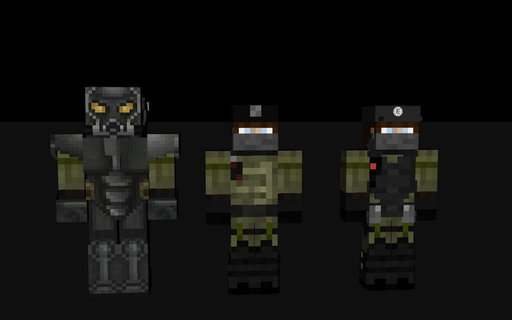 Enclave Minecraft 3d Models by WolfyFloofly on DeviantArt