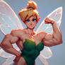 Tinker Bell with the special powder.