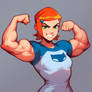 Gwen after gym.